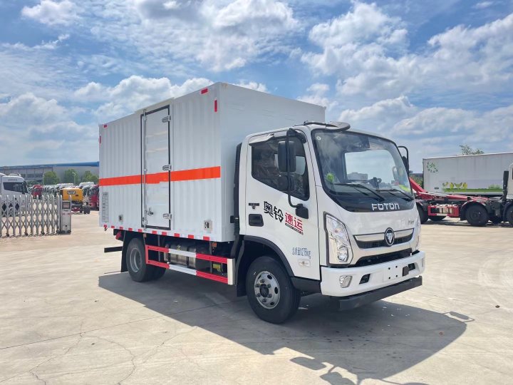 福田奧鈴（4.1米）4.3噸腐蝕性物品廂式車